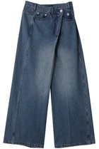 【メゾンスペシャル/MAISON SPECIAL】の2way Asymmetry Tuck Denim/2WAYアシメタックデニム 人気、トレンドファッション・服の通販 founy(ファニー) ファッション Fashion レディースファッション Fashion for Women パンツ Pants & Trousers デニムパンツ・ジーンズ・美脚デニム Denim Jeans & Pants シンプル Simple, Minimal デニム Denim, Jeans Material フロント Front, Front Design ワイド Wide, Wide Fit thumbnail BLU(ブルー)|ID: prp329100004635402 ipo3291000000036832272