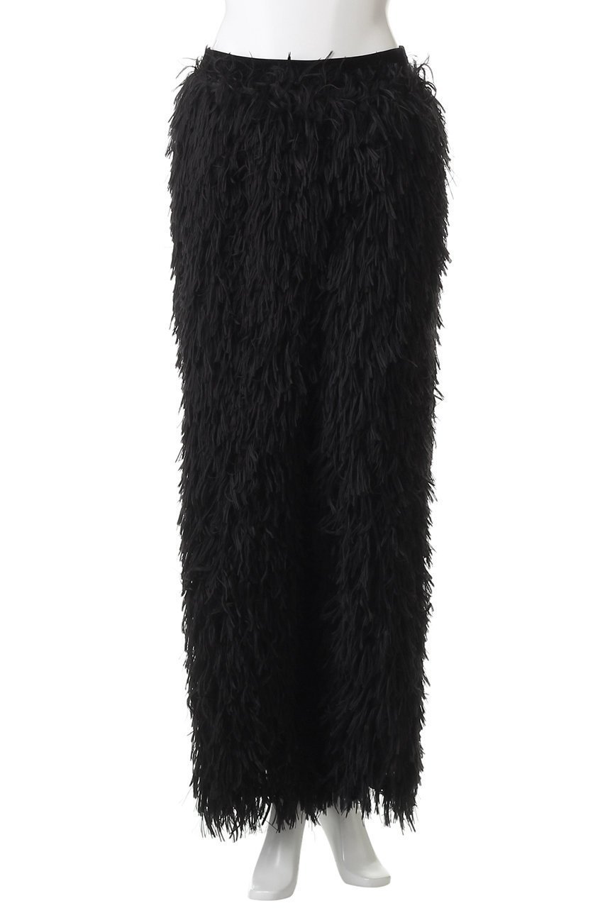 【メゾンスペシャル/MAISON SPECIAL】のFeather Pants/フェザーパンツ 人気、トレンドファッション・服の通販 founy(ファニー) 　ファッション　Fashion　レディースファッション　Fashion for Women　パンツ　Pants & Trousers　おすすめ　Recommended / Our Picks　コンパクト　Compact, Small Size　バランス　Balance, Style Balance　フェザー　Feather, Feather Detail　ベロア　Velour, Soft Velvet　再入荷　Restock / Back in Stock　other-2|ID: prp329100004635404 ipo3291000000035816427