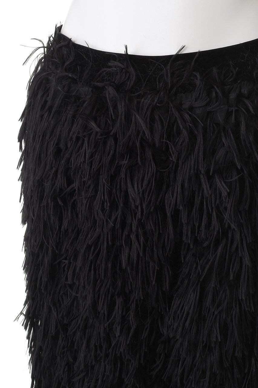 【メゾンスペシャル/MAISON SPECIAL】のFeather Pants/フェザーパンツ 人気、トレンドファッション・服の通販 founy(ファニー) 　ファッション　Fashion　レディースファッション　Fashion for Women　パンツ　Pants & Trousers　おすすめ　Recommended / Our Picks　コンパクト　Compact, Small Size　バランス　Balance, Style Balance　フェザー　Feather, Feather Detail　ベロア　Velour, Soft Velvet　再入荷　Restock / Back in Stock　other-5|ID: prp329100004635404 ipo3291000000035816432