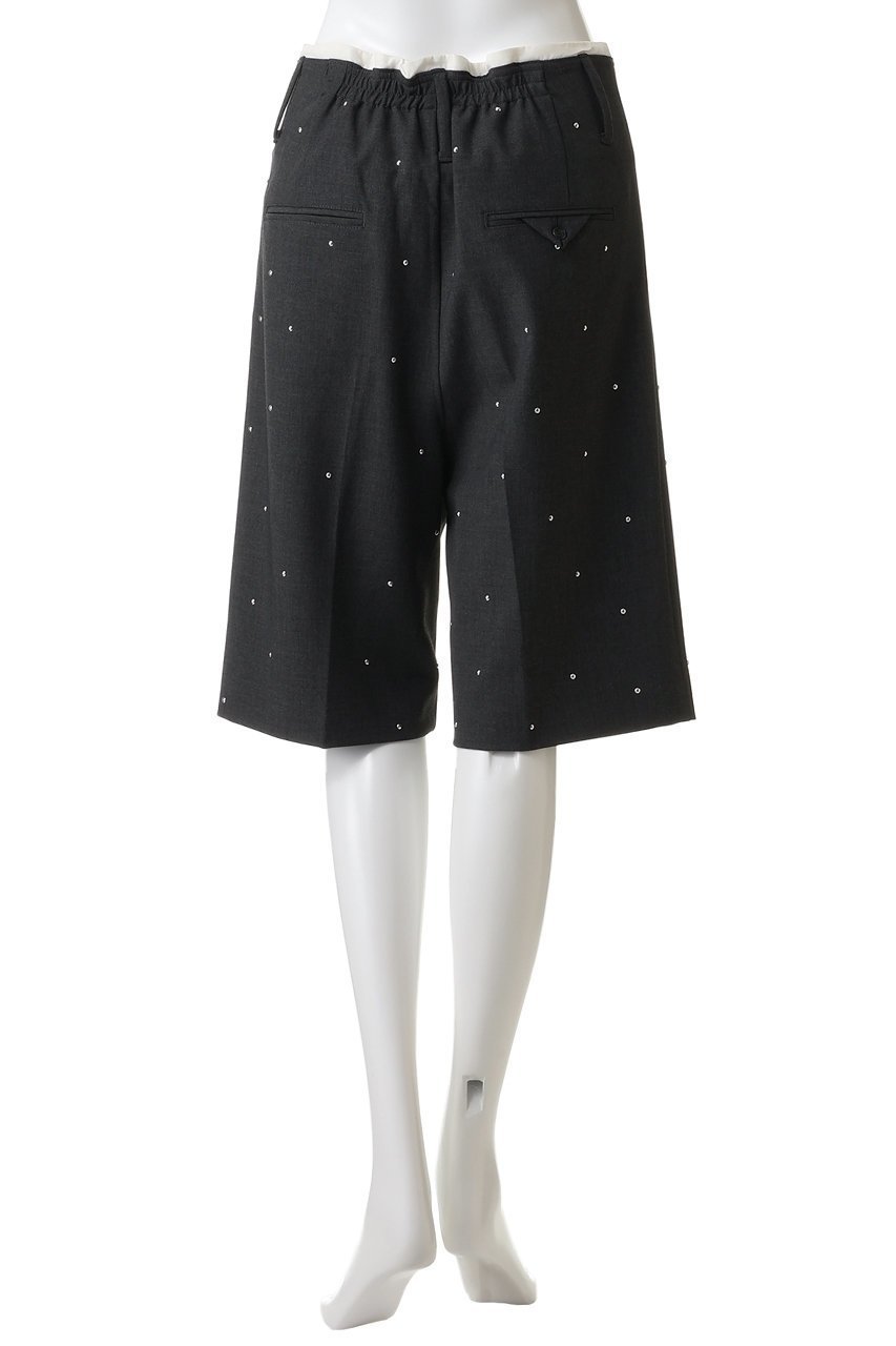【メゾンスペシャル/MAISON SPECIAL】のStuds Worsted Shorts/スタッズウーステッドハーフパンツ 人気、トレンドファッション・服の通販 founy(ファニー) ファッション Fashion レディースファッション Fashion for Women パンツ Pants & Trousers ショートパンツ・ハーフパンツ High-Waisted & Relaxed Shorts ショート Short, Short Length スタッズ Studs, Metal Accents ハンド Hand, Handmade ハーフ Half, Half-Length バランス Balance, Style Balance ランダム Random, Irregular エレガント 上品 Elegant 再入荷 Restock / Back in Stock A/W・秋冬 Autumn/Winter other-4|ID: prp329100004635406 ipo3291000000035583061