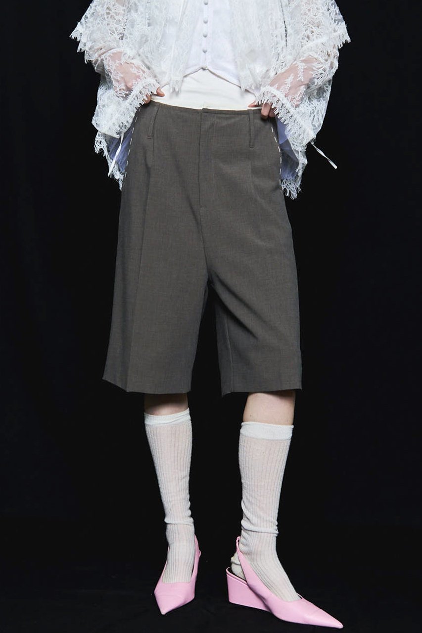 【メゾンスペシャル/MAISON SPECIAL】のHand Stitch Worsted Shorts/ハンドステッチウーステッドハーフパンツ 人気、トレンドファッション・服の通販 founy(ファニー) 　ファッション　Fashion　レディースファッション　Fashion for Women　パンツ　Pants & Trousers　ショートパンツ・ハーフパンツ　High-Waisted & Relaxed Shorts　2025年　2025　2025-2026秋冬・A/W　Autumn/Winter 2025–26 AW25–26　ショート　Short, Short Length　スマート　Smart, Elegant　ハンド　Hand, Handmade　ハーフ　Half, Half-Length　バランス　Balance, Style Balance　エレガント 上品　Elegant　A/W・秋冬　Autumn/Winter　other-8|ID: prp329100004635407 ipo3291000000033383863