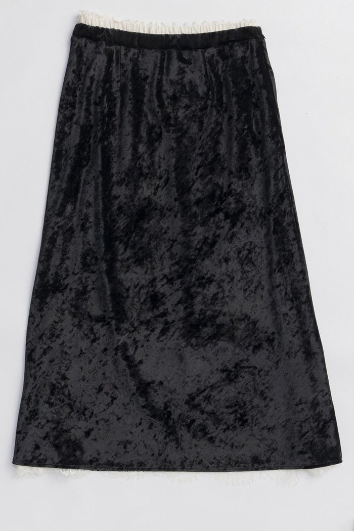 【メゾンスペシャル/MAISON SPECIAL】のMultiway Velor Mermaid Mid-calf Skirt/マルチウェイベロアマーメイドミモレスカート インテリア・キッズ・メンズ・レディースファッション・服の通販 founy(ファニー) https://founy.com/ ファッション Fashion レディースファッション Fashion for Women スカート Skirts ロングスカート Long Skirts / Maxi & Midi Skirts 2025年 2025 2025-2026秋冬・A/W Autumn/Winter 2025–26 AW25–26 おすすめ Recommended / Our Picks エレガント 上品 Elegant クラッシュ Distressed, Crashed Style シンプル Simple, Minimal スウェット / スエット Sweatshirt, Sweatwear セパレート Separate, Two-Piece ベロア Velour, Soft Velvet レース Lace, Lace Fabric ロング Long, Long-Length A/W・秋冬 Autumn/Winter |ID: prp329100004635408 ipo3291000000033383864