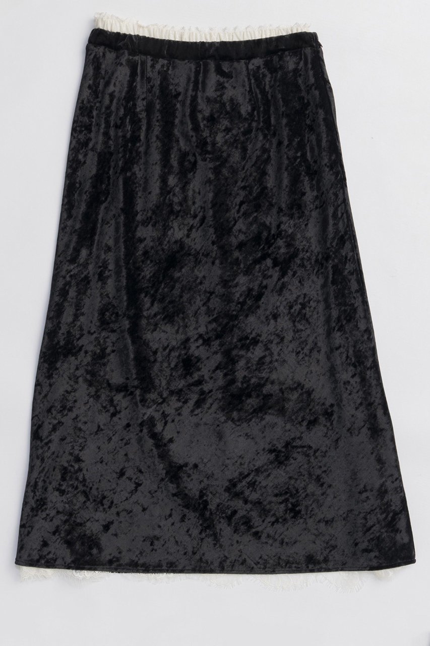 【メゾンスペシャル/MAISON SPECIAL】のMultiway Velor Mermaid Mid-calf Skirt/マルチウェイベロアマーメイドミモレスカート 人気、トレンドファッション・服の通販 founy(ファニー) 　ファッション　Fashion　レディースファッション　Fashion for Women　スカート　Skirts　ロングスカート　Long Skirts / Maxi & Midi Skirts　2025年　2025　2025-2026秋冬・A/W　Autumn/Winter 2025–26 AW25–26　おすすめ　Recommended / Our Picks　エレガント 上品　Elegant　クラッシュ　Distressed, Crashed Style　シンプル　Simple, Minimal　スウェット / スエット　Sweatshirt, Sweatwear　セパレート　Separate, Two-Piece　ベロア　Velour, Soft Velvet　レース　Lace, Lace Fabric　ロング　Long, Long-Length　A/W・秋冬　Autumn/Winter　 other-1|ID: prp329100004635408 ipo3291000000033383864