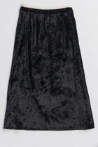 【メゾンスペシャル/MAISON SPECIAL】のMultiway Velor Mermaid Mid-calf Skirt/マルチウェイベロアマーメイドミモレスカート 人気、トレンドファッション・服の通販 founy(ファニー) ファッション Fashion レディースファッション Fashion for Women スカート Skirts ロングスカート Long Skirts / Maxi & Midi Skirts 2025年 2025 2025-2026秋冬・A/W Autumn/Winter 2025–26 AW25–26 おすすめ Recommended / Our Picks エレガント 上品 Elegant クラッシュ Distressed, Crashed Style シンプル Simple, Minimal スウェット / スエット Sweatshirt, Sweatwear セパレート Separate, Two-Piece ベロア Velour, Soft Velvet レース Lace, Lace Fabric ロング Long, Long-Length A/W・秋冬 Autumn/Winter thumbnail BLK(ブラック)|ID: prp329100004635408 ipo3291000000033383865