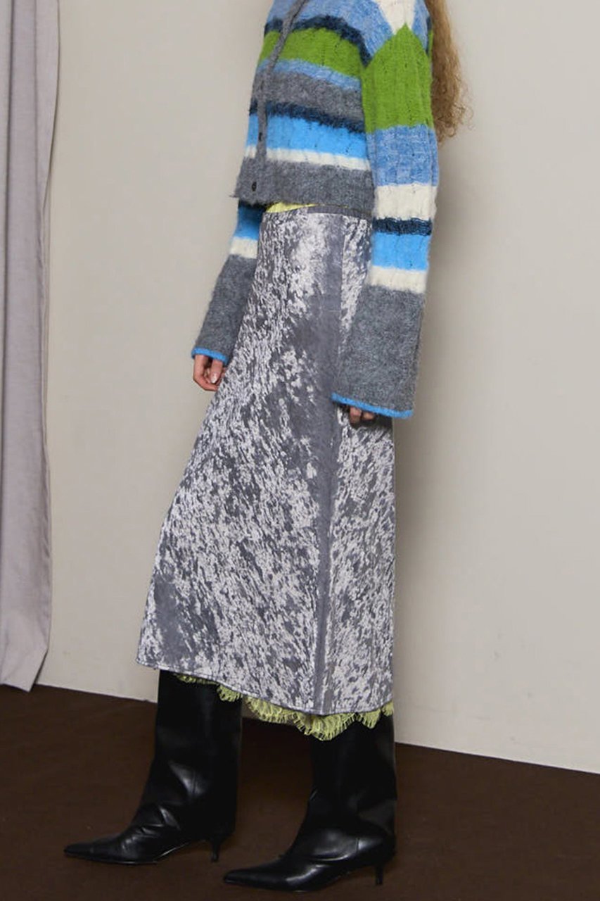 【メゾンスペシャル/MAISON SPECIAL】のMultiway Velor Mermaid Mid-calf Skirt/マルチウェイベロアマーメイドミモレスカート 人気、トレンドファッション・服の通販 founy(ファニー) 　ファッション　Fashion　レディースファッション　Fashion for Women　スカート　Skirts　ロングスカート　Long Skirts / Maxi & Midi Skirts　2025年　2025　2025-2026秋冬・A/W　Autumn/Winter 2025–26 AW25–26　おすすめ　Recommended / Our Picks　エレガント 上品　Elegant　クラッシュ　Distressed, Crashed Style　シンプル　Simple, Minimal　スウェット / スエット　Sweatshirt, Sweatwear　セパレート　Separate, Two-Piece　ベロア　Velour, Soft Velvet　レース　Lace, Lace Fabric　ロング　Long, Long-Length　A/W・秋冬　Autumn/Winter　other-6|ID: prp329100004635408 ipo3291000000033383871