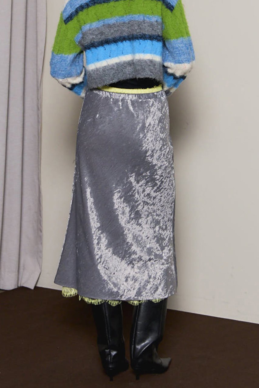 【メゾンスペシャル/MAISON SPECIAL】のMultiway Velor Mermaid Mid-calf Skirt/マルチウェイベロアマーメイドミモレスカート 人気、トレンドファッション・服の通販 founy(ファニー) 　ファッション　Fashion　レディースファッション　Fashion for Women　スカート　Skirts　ロングスカート　Long Skirts / Maxi & Midi Skirts　2025年　2025　2025-2026秋冬・A/W　Autumn/Winter 2025–26 AW25–26　おすすめ　Recommended / Our Picks　エレガント 上品　Elegant　クラッシュ　Distressed, Crashed Style　シンプル　Simple, Minimal　スウェット / スエット　Sweatshirt, Sweatwear　セパレート　Separate, Two-Piece　ベロア　Velour, Soft Velvet　レース　Lace, Lace Fabric　ロング　Long, Long-Length　A/W・秋冬　Autumn/Winter　other-7|ID: prp329100004635408 ipo3291000000033383872