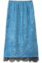 【メゾンスペシャル/MAISON SPECIAL】のMultiway Velor Mermaid Mid-calf Skirt/マルチウェイベロアマーメイドミモレスカート BLU(ブルー)|ID: prp329100004635408 ipo3291000000033949096
