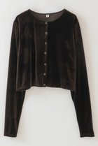 【ハー/HER.】の【8/14 12:00販売開始】ベロアカーディガン 人気、トレンドファッション・服の通販 founy(ファニー) ファッション Fashion レディースファッション Fashion for Women トップス・カットソー Cut & Sew Tops カーディガン・羽織り Layered Style Cardigans シャツ・ブラウス・オフィスカジュアル Elegant Blouses & Button-Ups ロングTシャツ・Tシャツ Longline T-Shirts & Tees カットソー・ベーシックTシャツ Cut-and-Sewn Tops / Stretch Tees & Basics ベロアトップス Velour Tops / Velvet-Look Items 2025年 2025 2025-2026秋冬・A/W Autumn/Winter 2025–26 AW25–26 おすすめ Recommended / Our Picks カーディガン Cardigan, Knitwear ショート Short, Short Length タンク Tank Top, Sleeveless Top トレンド Trend, Trending Now ベロア Velour, Soft Velvet エレガント 上品 Elegant 定番 Standard, Basic Item A/W・秋冬 Autumn/Winter thumbnail ブラウン|ID: prp329100004636007 ipo3291000000033393928