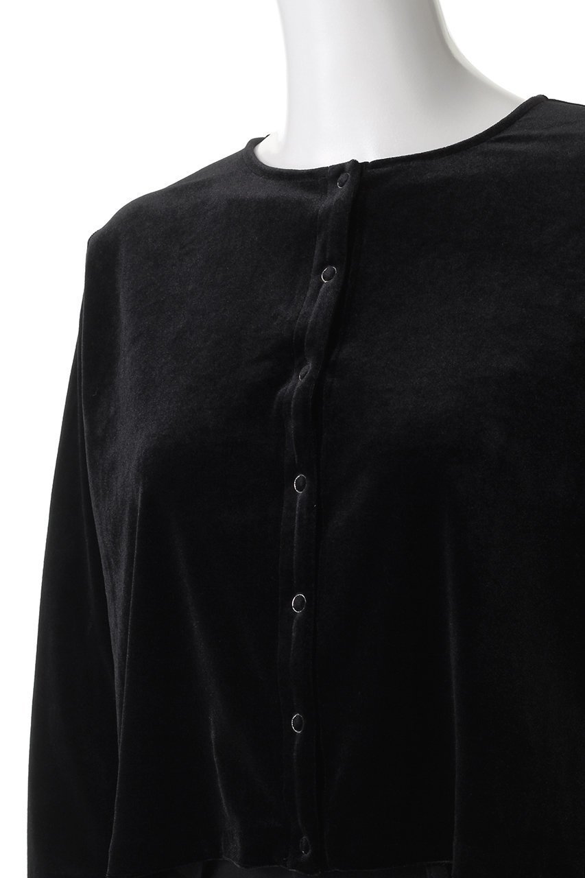 【ハー/HER.】のベロアカーディガン 人気、トレンドファッション・服の通販 founy(ファニー) 　ファッション　Fashion　レディースファッション　Fashion for Women　トップス・カットソー　Cut & Sew Tops　カーディガン・羽織り　Layered Style Cardigans　シャツ・ブラウス・オフィスカジュアル　Elegant Blouses & Button-Ups　ロングTシャツ・Tシャツ　Longline T-Shirts & Tees　カットソー・ベーシックTシャツ　Cut-and-Sewn Tops / Stretch Tees & Basics　ベロアトップス　Velour Tops / Velvet-Look Items　おすすめ　Recommended / Our Picks　カーディガン　Cardigan, Knitwear　ショート　Short, Short Length　タンク　Tank Top, Sleeveless Top　トレンド　Trend, Trending Now　ベロア　Velour, Soft Velvet　エレガント 上品　Elegant　定番　Standard, Basic Item　A/W・秋冬　Autumn/Winter　other-5|ID: prp329100004636007 ipo3291000000035778079