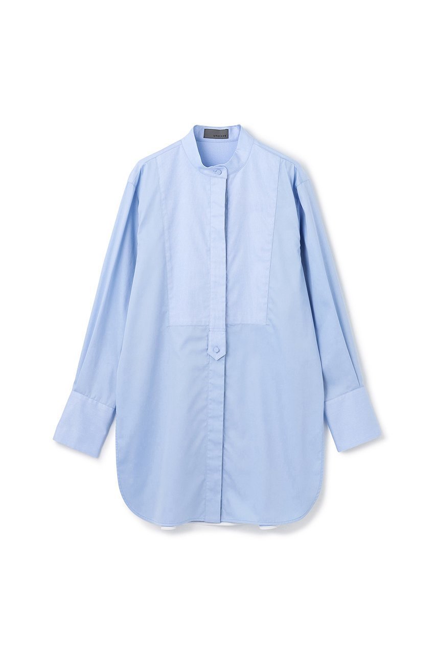 【アンクレイヴ/uncrave】の【8/13 12:00販売開始】ブロードクロス ドレスシャツ インテリア・キッズ・メンズ・レディースファッション・服の通販 founy(ファニー) 　ファッション　Fashion　レディースファッション　Fashion for Women　トップス・カットソー　Cut & Sew Tops　シャツ・ブラウス・オフィスカジュアル　Elegant Blouses & Button-Ups　ワンピース　Dresses　フォーマル・パーティードレス・結婚式用ドレス　Elegant & Casual Dresses　オックス　Oxford Fabric　カフス　Cuff Design　サテン　Satin, Glossy Fabric　スリット　Slit, Slit Detail　スリーブ　Sleeve, Long Sleeve / Short Sleeve　ドレス　Dress, One-Piece　ブロード　Broadcloth, Fine Cotton　ヨーク　Yoke, Yoke Design　ロング　Long, Long-Length　A/W・秋冬　Autumn/Winter　2025年　2025　2025-2026秋冬・A/W　Autumn/Winter 2025–26 AW25–26　サックス|ID: prp329100004636010 ipo3291000000033393957