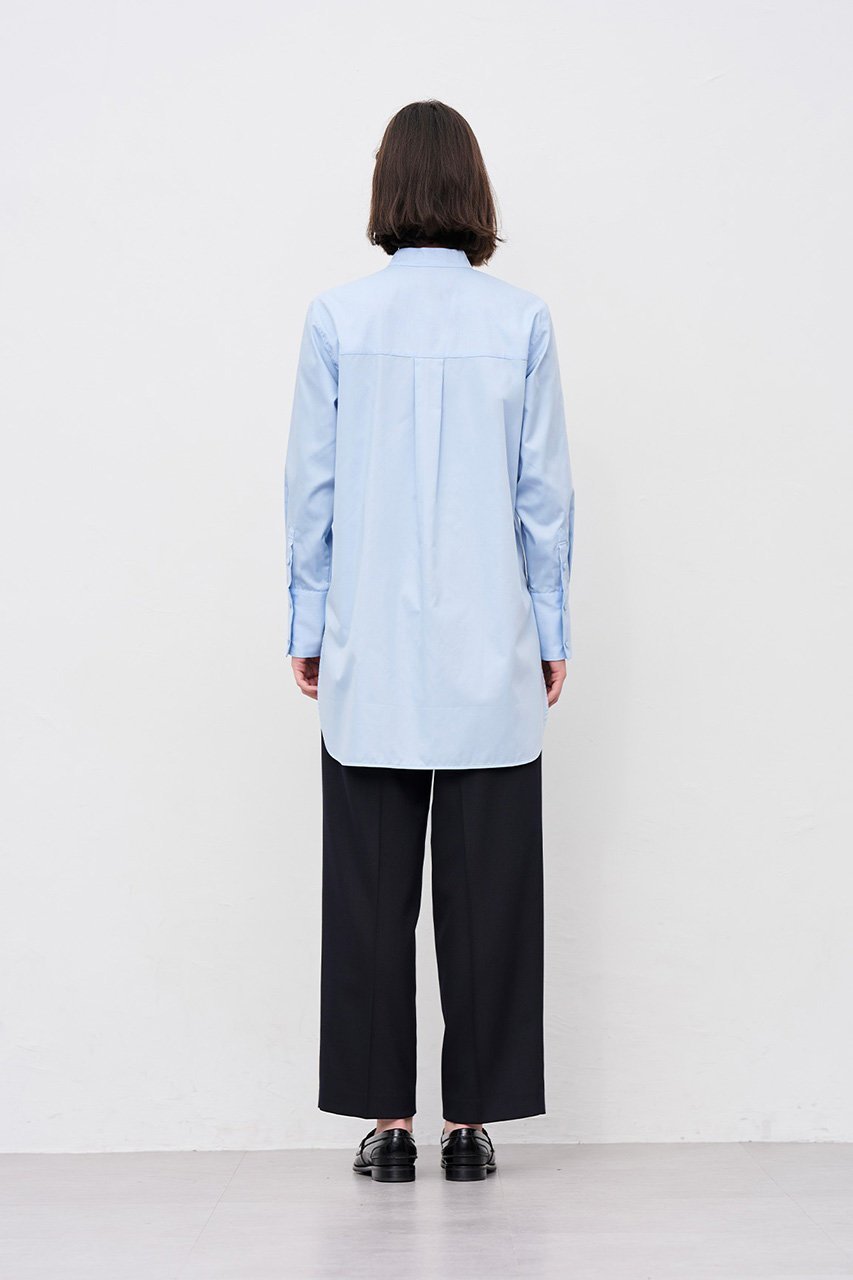 【アンクレイヴ/uncrave】の【8/13 12:00販売開始】ブロードクロス ドレスシャツ 人気、トレンドファッション・服の通販 founy(ファニー) 　ファッション　Fashion　レディースファッション　Fashion for Women　トップス・カットソー　Cut & Sew Tops　シャツ・ブラウス・オフィスカジュアル　Elegant Blouses & Button-Ups　ワンピース　Dresses　フォーマル・パーティードレス・結婚式用ドレス　Elegant & Casual Dresses　オックス　Oxford Fabric　カフス　Cuff Design　サテン　Satin, Glossy Fabric　スリット　Slit, Slit Detail　スリーブ　Sleeve, Long Sleeve / Short Sleeve　ドレス　Dress, One-Piece　ブロード　Broadcloth, Fine Cotton　ヨーク　Yoke, Yoke Design　ロング　Long, Long-Length　A/W・秋冬　Autumn/Winter　2025年　2025　2025-2026秋冬・A/W　Autumn/Winter 2025–26 AW25–26　other-7|ID: prp329100004636010 ipo3291000000033393963