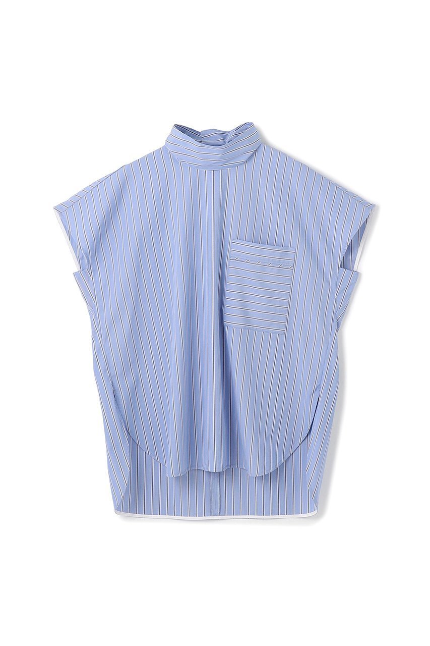 【アンクレイヴ/uncrave】の【8/13 12:00販売開始】THOMAS MASON ボウタイブラウス 人気、トレンドファッション・服の通販 founy(ファニー) 　ファッション　Fashion　レディースファッション　Fashion for Women　トップス・カットソー　Cut & Sew Tops　シャツ・ブラウス・オフィスカジュアル　Elegant Blouses & Button-Ups　2025年　2025　2025-2026秋冬・A/W　Autumn/Winter 2025–26 AW25–26　ストライプ　Stripe, Striped Pattern　スリーブ　Sleeve, Long Sleeve / Short Sleeve　ドレス　Dress, One-Piece　ハイネック　High Neck, Mock Neck　フレンチ　French, French Style　リボン　Ribbon, Bow　ロング　Long, Long-Length　エレガント 上品　Elegant　A/W・秋冬　Autumn/Winter　 other-1|ID: prp329100004636011 ipo3291000000033393965