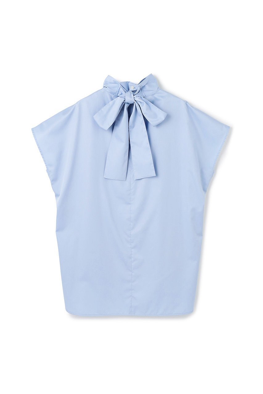 【アンクレイヴ/uncrave】の【8/13 12:00販売開始】ブロードクロス ボウタイブラウス 人気、トレンドファッション・服の通販 founy(ファニー) 　ファッション　Fashion　レディースファッション　Fashion for Women　トップス・カットソー　Cut & Sew Tops　シャツ・ブラウス・オフィスカジュアル　Elegant Blouses & Button-Ups　サテン　Satin, Glossy Fabric　スリーブ　Sleeve, Long Sleeve / Short Sleeve　ハイネック　High Neck, Mock Neck　フレンチ　French, French Style　ブロード　Broadcloth, Fine Cotton　リボン　Ribbon, Bow　ロング　Long, Long-Length　A/W・秋冬　Autumn/Winter　2025年　2025　2025-2026秋冬・A/W　Autumn/Winter 2025–26 AW25–26　other-2|ID: prp329100004636012 ipo3291000000033393977
