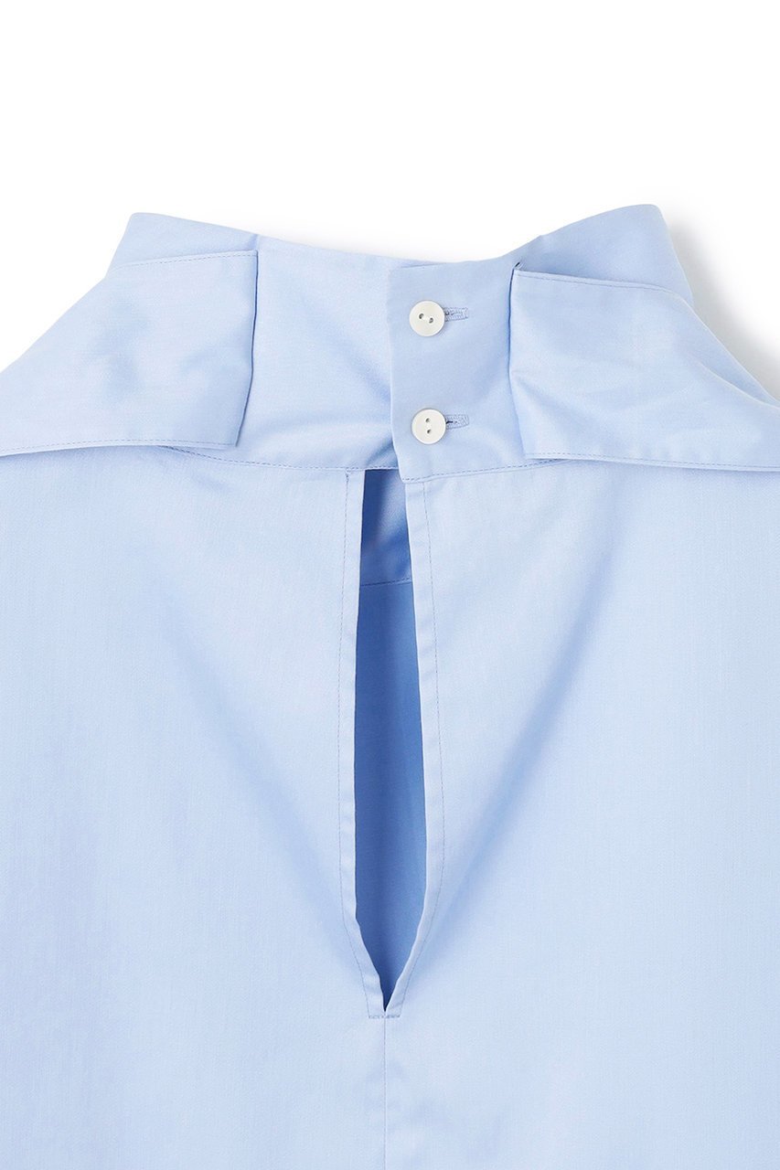 【アンクレイヴ/uncrave】のブロードクロス ボウタイブラウス 人気、トレンドファッション・服の通販 founy(ファニー) 　ファッション　Fashion　レディースファッション　Fashion for Women　トップス・カットソー　Cut & Sew Tops　シャツ・ブラウス・オフィスカジュアル　Elegant Blouses & Button-Ups　サテン　Satin, Glossy Fabric　スリーブ　Sleeve, Long Sleeve / Short Sleeve　ハイネック　High Neck, Mock Neck　フレンチ　French, French Style　ブロード　Broadcloth, Fine Cotton　リボン　Ribbon, Bow　ロング　Long, Long-Length　other-8|ID: prp329100004636012 ipo3291000000036101200