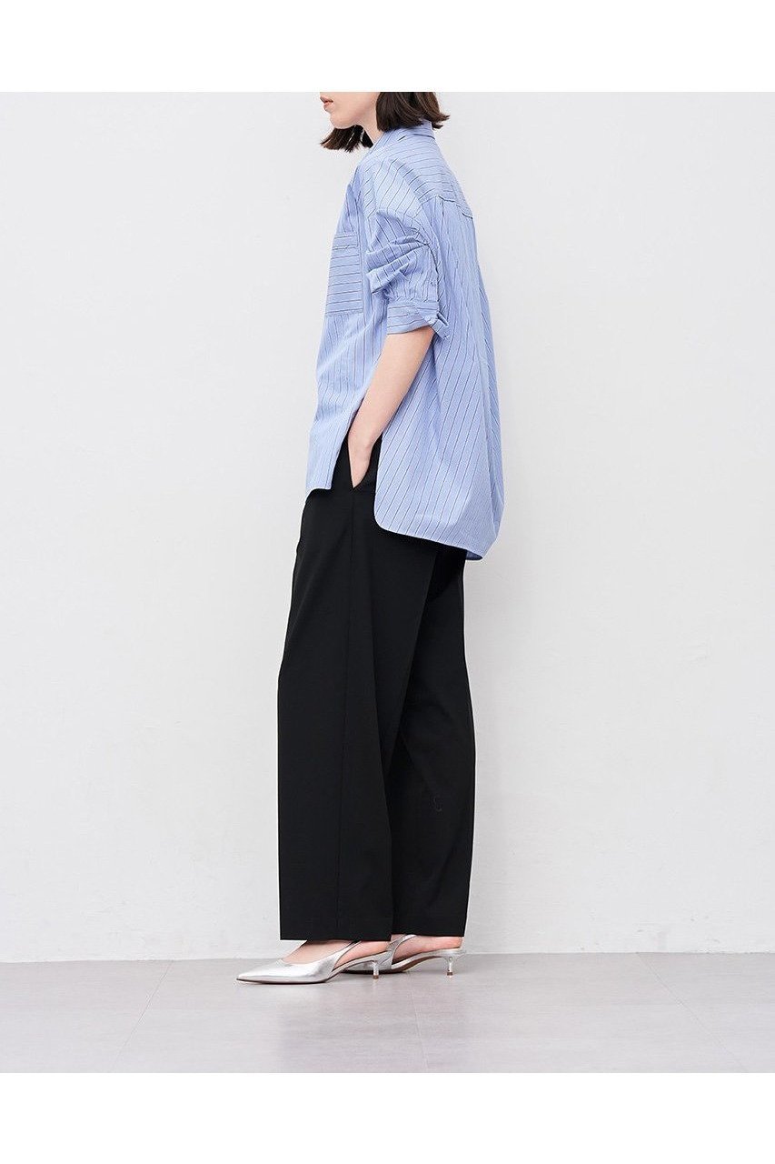 【アンクレイヴ/uncrave】の【8/13 12:00販売開始】THOMAS MASON BIGシャツ 人気、トレンドファッション・服の通販 founy(ファニー) 　ファッション　Fashion　レディースファッション　Fashion for Women　トップス・カットソー　Cut & Sew Tops　シャツ・ブラウス・オフィスカジュアル　Elegant Blouses & Button-Ups　2025年　2025　2025-2026秋冬・A/W　Autumn/Winter 2025–26 AW25–26　カシュクール　Wrap Design　カフス　Cuff Design　ストライプ　Stripe, Striped Pattern　スリーブ　Sleeve, Long Sleeve / Short Sleeve　ドレス　Dress, One-Piece　パイピング　Piping, Trim Design　ビッグ　Big, Oversized　ポケット　Pocket, Pocket Detail　ヨーク　Yoke, Yoke Design　ロング　Long, Long-Length　A/W・秋冬　Autumn/Winter　other-8|ID: prp329100004636013 ipo3291000000033393992