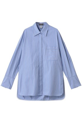 【アンクレイヴ/uncrave】 THOMAS MASON BIGシャツ人気、トレンドファッション・服の通販 founy(ファニー) ファッション Fashion レディースファッション Fashion for Women トップス・カットソー Cut & Sew Tops シャツ・ブラウス・オフィスカジュアル Elegant Blouses & Button-Ups カシュクール Wrap Design カフス Cuff Design ストライプ Stripe, Striped Pattern スリーブ Sleeve, Long Sleeve / Short Sleeve ドレス Dress, One-Piece パイピング Piping, Trim Design ビッグ Big, Oversized ポケット Pocket, Pocket Detail ヨーク Yoke, Yoke Design ロング Long, Long-Length |ID:prp329100004636013