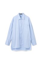 【アンクレイヴ/uncrave】のブロードクロス BIGシャツ 人気、トレンドファッション・服の通販 founy(ファニー) ファッション Fashion レディースファッション Fashion for Women トップス・カットソー Cut & Sew Tops シャツ・ブラウス・オフィスカジュアル Elegant Blouses & Button-Ups カシュクール Wrap Design カフス Cuff Design サテン Satin, Glossy Fabric スリーブ Sleeve, Long Sleeve / Short Sleeve パイピング Piping, Trim Design ビッグ Big, Oversized ブロード Broadcloth, Fine Cotton ポケット Pocket, Pocket Detail ヨーク Yoke, Yoke Design ロング Long, Long-Length thumbnail サックス|ID: prp329100004636014 ipo3291000000033393995