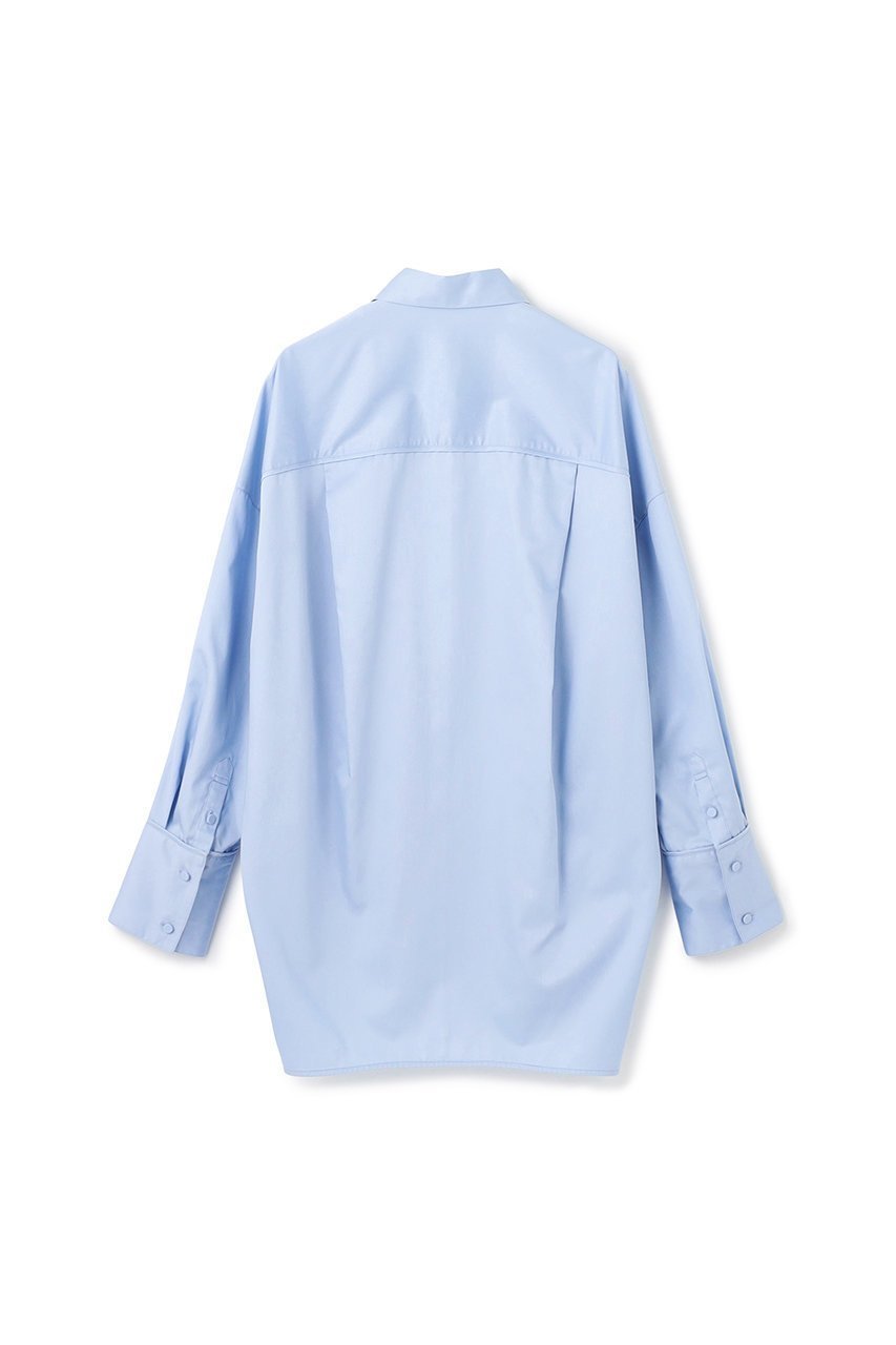 【アンクレイヴ/uncrave】のブロードクロス BIGシャツ 人気、トレンドファッション・服の通販 founy(ファニー) 　ファッション　Fashion　レディースファッション　Fashion for Women　トップス・カットソー　Cut & Sew Tops　シャツ・ブラウス・オフィスカジュアル　Elegant Blouses & Button-Ups　カシュクール　Wrap Design　カフス　Cuff Design　サテン　Satin, Glossy Fabric　スリーブ　Sleeve, Long Sleeve / Short Sleeve　パイピング　Piping, Trim Design　ビッグ　Big, Oversized　ブロード　Broadcloth, Fine Cotton　ポケット　Pocket, Pocket Detail　ヨーク　Yoke, Yoke Design　ロング　Long, Long-Length　other-2|ID: prp329100004636014 ipo3291000000033393996
