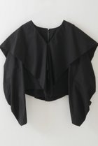 【ハー/HER.】の【8/14 12:00販売開始】フレアカラーブラウス 人気、トレンドファッション・服の通販 founy(ファニー) ファッション Fashion レディースファッション Fashion for Women トップス・カットソー Cut & Sew Tops シャツ・ブラウス・オフィスカジュアル Elegant Blouses & Button-Ups 2025年 2025 2025-2026秋冬・A/W Autumn/Winter 2025–26 AW25–26 スリーブ Sleeve, Long Sleeve / Short Sleeve フレア Flare, Flared ブロード Broadcloth, Fine Cotton ロング Long, Long-Length A/W・秋冬 Autumn/Winter thumbnail ブラック|ID: prp329100004636015 ipo3291000000033394004