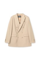 【アンクレイヴ/uncrave】のTWドビードスキン ブレザー ベージュ|ID:prp329100004636016