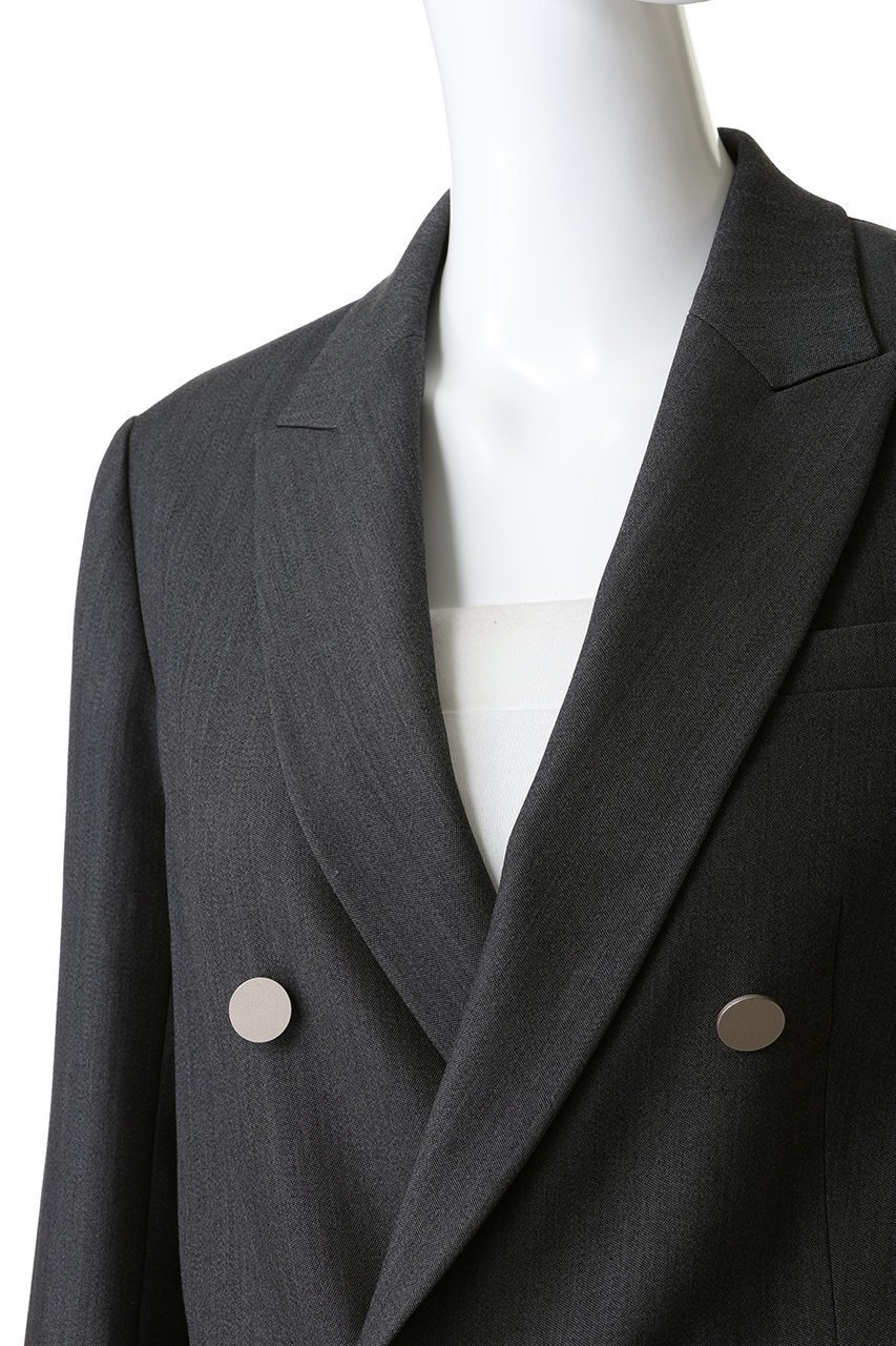 【アンクレイヴ/uncrave】のTWドビードスキン ブレザー 人気、トレンドファッション・服の通販 founy(ファニー) 　ファッション　Fashion　レディースファッション　Fashion for Women　アウター　Coat / Outerwear Collection　レディースジャケット・軽アウター　Jackets　ジャケット　Jacket, Outerwear　ストレッチ　Stretch, Stretchy Fabric　デニム　Denim, Jeans Material　バランス　Balance, Style Balance　ベーシック　Basic, Essential　メタル　Metal, Metal Parts　ワイド　Wide, Wide Fit　エレガント 上品　Elegant　other-5|ID: prp329100004636016 ipo3291000000035687951