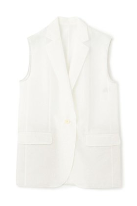 【アンクレイヴ/uncrave】の【8/13 12:00販売開始】シアーオーガンジー テーラードジレ 人気、トレンドファッション・服の通販 founy(ファニー) ファッション Fashion レディースファッション Fashion for Women アウター Coat / Outerwear Collection レディースジャケット・軽アウター Jackets 2025年 2025 2025-2026秋冬・A/W Autumn/Winter 2025–26 AW25–26 エアリー Airy Texture シアー Sheer, See-Through シンプル Simple, Minimal ジャケット Jacket, Outerwear ブライト Bright, Shiny ベスト Vest, Waistcoat エレガント 上品 Elegant A/W・秋冬 Autumn/Winter |ID:prp329100004636017
