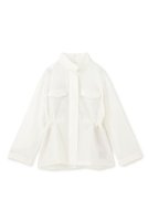 【アンクレイヴ/uncrave】の【8/13 12:00販売開始】シアーオーガンジー ミリタリーブルゾン 人気、トレンドファッション・服の通販 founy(ファニー) ファッション Fashion レディースファッション Fashion for Women アウター Coat / Outerwear Collection レディースジャケット・軽アウター Jackets ブルゾンジャケット・スポーティアウター Blouson Jackets 2025年 2025 2025-2026秋冬・A/W Autumn/Winter 2025–26 AW25–26 エアリー Airy Texture オーガンジー Organza Fabric シアー Sheer, See-Through シンプル Simple, Minimal ジャケット Jacket, Outerwear スタンド Stand Collar, Upright Stand ドローコード Drawcord, Drawstring Cord ブライト Bright, Shiny ブルゾン Blouson, Bomber Jacket ポケット Pocket, Pocket Detail ミリタリー Military, Army Style エレガント 上品 Elegant A/W・秋冬 Autumn/Winter |ID:prp329100004636018