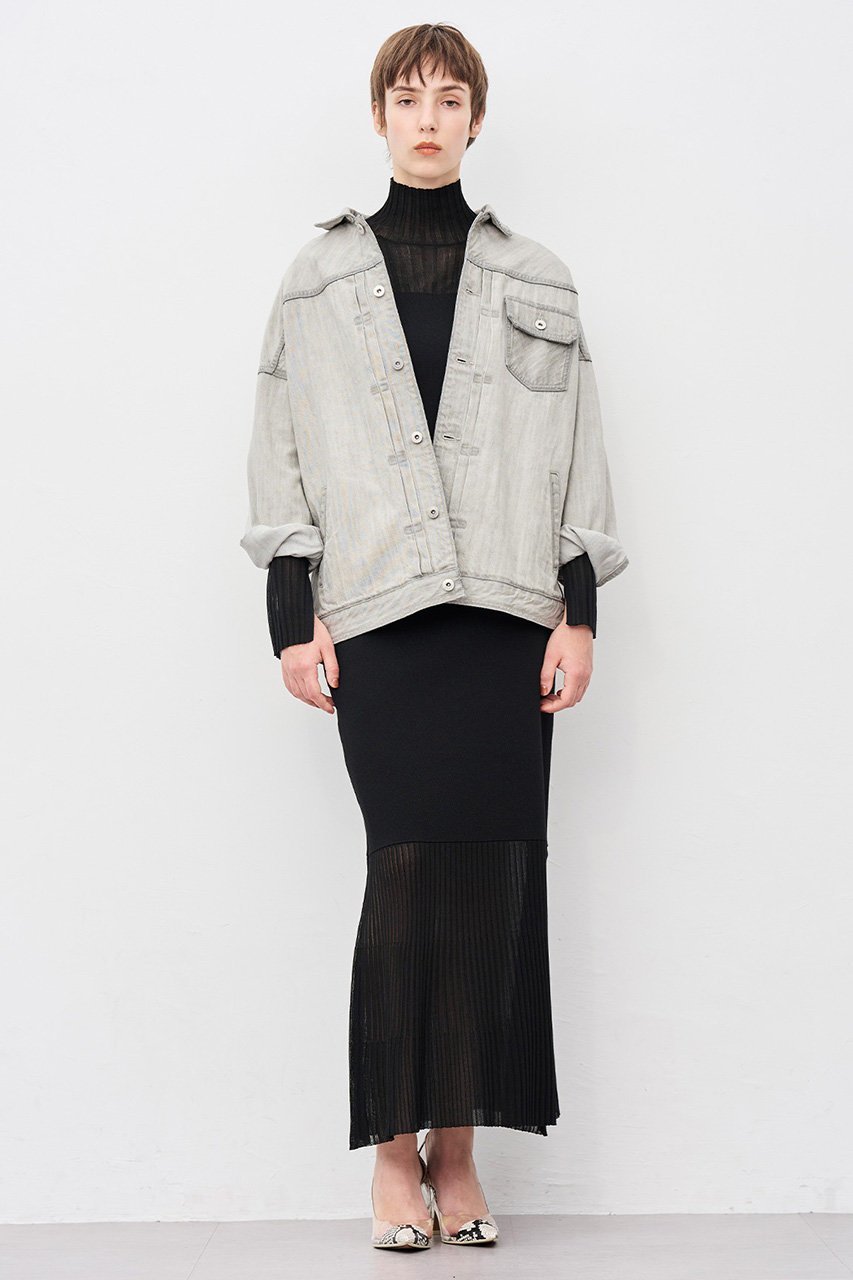 【アンクレイヴ/uncrave】の【8/13 12:00販売開始】シアーニット コンビトップス 人気、トレンドファッション・服の通販 founy(ファニー) 　ファッション　Fashion　レディースファッション　Fashion for Women　トップス・カットソー　Cut & Sew Tops　ニット　Knit Tops & Sweaters　カジュアルプルオーバー・ニットトップス　Pullovers & Knit Tops / Casual Pullovers　2025年　2025　2025-2026秋冬・A/W　Autumn/Winter 2025–26 AW25–26　シアー　Sheer, See-Through　タートル　Turtleneck, Turtle Collar　トレンド　Trend, Trending Now　ビスチェ　Bustier, Corset Top　A/W・秋冬　Autumn/Winter　other-3|ID: prp329100004636021 ipo3291000000033394068