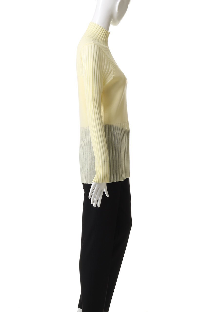 【アンクレイヴ/uncrave】のシアーニット コンビトップス 人気、トレンドファッション・服の通販 founy(ファニー) 　ファッション　Fashion　レディースファッション　Fashion for Women　トップス・カットソー　Cut & Sew Tops　ニット　Knit Tops & Sweaters　カジュアルプルオーバー・ニットトップス　Pullovers & Knit Tops / Casual Pullovers　シアー　Sheer, See-Through　タートル　Turtleneck, Turtle Collar　トレンド　Trend, Trending Now　ビスチェ　Bustier, Corset Top　other-6|ID: prp329100004636021 ipo3291000000033603292