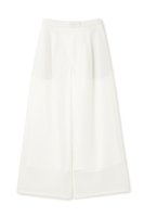 【アンクレイヴ/uncrave】の【8/13 12:00販売開始】シアーオーガンジー ワイドパンツ 人気、トレンドファッション・服の通販 founy(ファニー) ファッション Fashion レディースファッション Fashion for Women パンツ Pants & Trousers 2025年 2025 2025-2026秋冬・A/W Autumn/Winter 2025–26 AW25–26 エアリー Airy Texture シアー Sheer, See-Through シンプル Simple, Minimal ブライト Bright, Shiny ワイド Wide, Wide Fit エレガント 上品 Elegant 楽ちん Easy Fit, Comfortable A/W・秋冬 Autumn/Winter |ID:prp329100004636025
