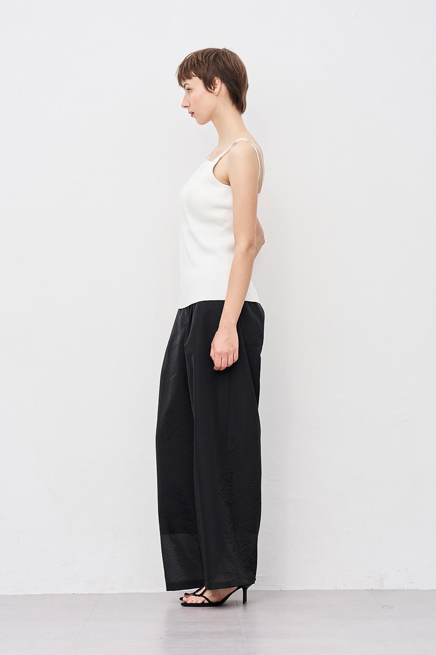 【アンクレイヴ/uncrave】のシアーオーガンジー ワイドパンツ 人気、トレンドファッション・服の通販 founy(ファニー) 　ファッション　Fashion　レディースファッション　Fashion for Women　パンツ　Pants & Trousers　エアリー　Airy Texture　シアー　Sheer, See-Through　シンプル　Simple, Minimal　ブライト　Bright, Shiny　ワイド　Wide, Wide Fit　エレガント 上品　Elegant　楽ちん　Easy Fit, Comfortable　other-7|ID: prp329100004636025 ipo3291000000036763593