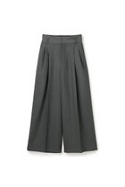 【アンクレイヴ/uncrave】のTWドビードスキン ワイドトラウザー 人気、トレンドファッション・服の通販 founy(ファニー) ファッション Fashion レディースファッション Fashion for Women パンツ Pants & Trousers ストレッチ Stretch, Stretchy Fabric フロント Front, Front Design ベーシック Basic, Essential エレガント 上品 Elegant 再入荷 Restock / Back in Stock thumbnail グレー|ID: prp329100004636026 ipo3291000000034778685