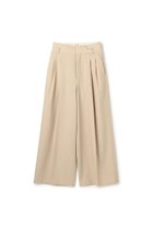 【アンクレイヴ/uncrave】のTWドビードスキン ワイドトラウザー 人気、トレンドファッション・服の通販 founy(ファニー) ファッション Fashion レディースファッション Fashion for Women パンツ Pants & Trousers ストレッチ Stretch, Stretchy Fabric フロント Front, Front Design ベーシック Basic, Essential エレガント 上品 Elegant 再入荷 Restock / Back in Stock thumbnail ベージュ|ID: prp329100004636026 ipo3291000000034778687