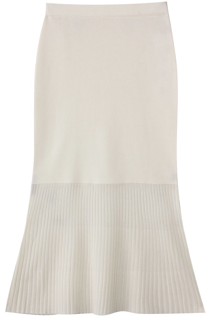 【アンクレイヴ/uncrave】のシアーニット コンビスカート インテリア・キッズ・メンズ・レディースファッション・服の通販 founy(ファニー) ファッション Fashion レディースファッション Fashion for Women スカート Skirts ロングスカート Long Skirts / Maxi & Midi Skirts コンビ Combo, Combination Style シアー Sheer, See-Through フィット Fit, Slim Fit フレア Flare, Flared ロング Long, Long-Length ワイドリブ Wide Rib, Wide Ribbed Knit オフ|ID: prp329100004636032 ipo3291000000035625579