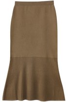 【アンクレイヴ/uncrave】のシアーニット コンビスカート モカ|ID: prp329100004636032 ipo3291000000035625581