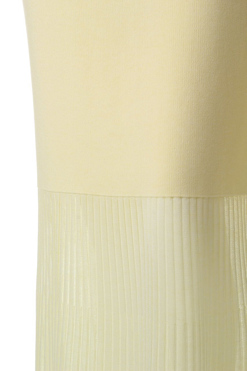 【アンクレイヴ/uncrave】のシアーニット コンビスカート 人気、トレンドファッション・服の通販 founy(ファニー) ファッション Fashion レディースファッション Fashion for Women スカート Skirts ロングスカート Long Skirts / Maxi & Midi Skirts コンビ Combo, Combination Style シアー Sheer, See-Through フィット Fit, Slim Fit フレア Flare, Flared ロング Long, Long-Length ワイドリブ Wide Rib, Wide Ribbed Knit other-5|ID: prp329100004636032 ipo3291000000035684536