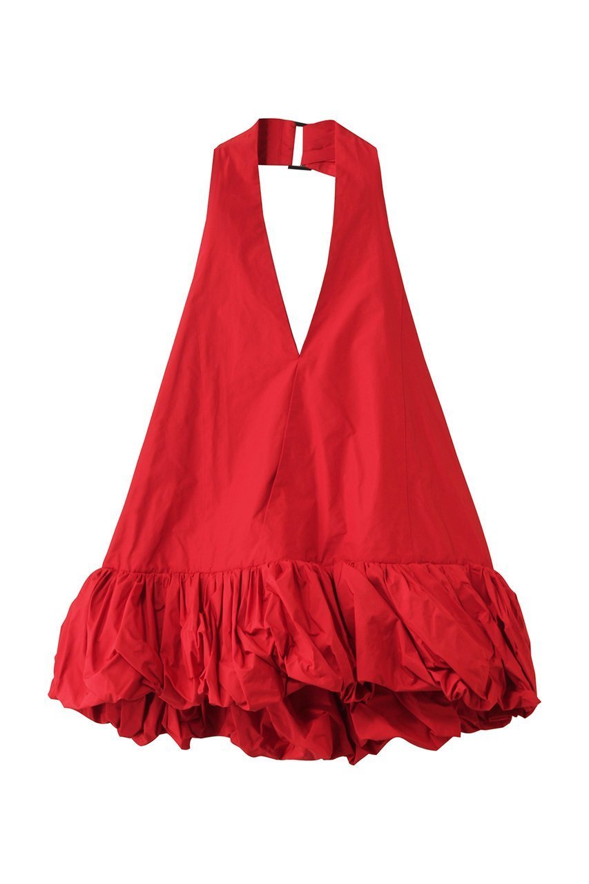 【プランク プロジェクト/PRANK PROJECT】のボリュームヘムホルターチュニック / Volume Hem Halter Tunic インテリア・キッズ・メンズ・レディースファッション・服の通販 founy(ファニー) 　ファッション　Fashion　レディースファッション　Fashion for Women　ワンピース　Dresses　チュニック　Tunic Tops & Dresses　おすすめ　Recommended / Our Picks　コンパクト　Compact, Small Size　スポーティ　Sporty, Casual Athletic　タフタ　Taffeta, Structured Fabric　タンク　Tank Top, Sleeveless Top　チュニック　Tunic, Long Top　再入荷　Restock / Back in Stock　RED(レッド)|ID: prp329100004636047 ipo3291000000033394337