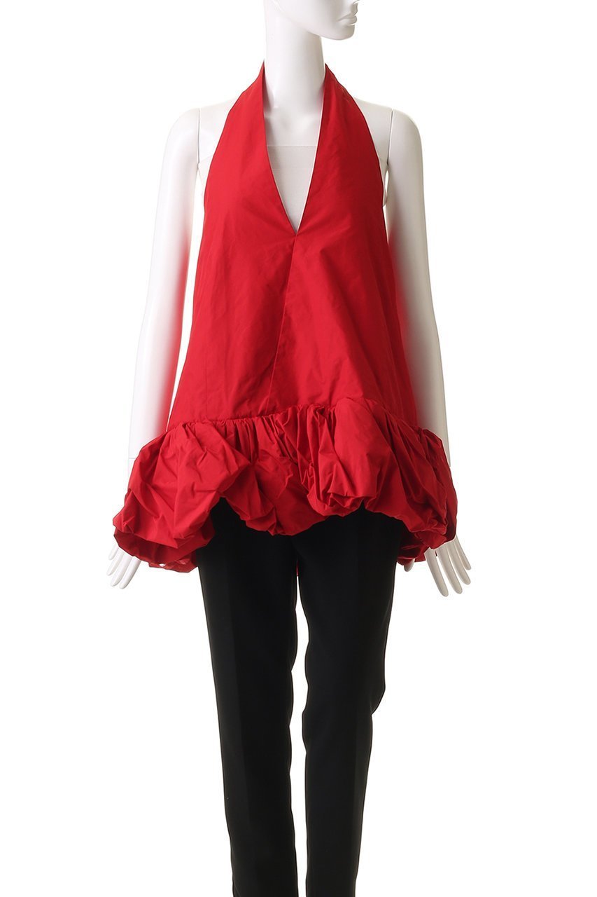 【プランク プロジェクト/PRANK PROJECT】のボリュームヘムホルターチュニック / Volume Hem Halter Tunic 人気、トレンドファッション・服の通販 founy(ファニー) 　ファッション　Fashion　レディースファッション　Fashion for Women　ワンピース　Dresses　チュニック　Tunic Tops & Dresses　おすすめ　Recommended / Our Picks　コンパクト　Compact, Small Size　スポーティ　Sporty, Casual Athletic　タフタ　Taffeta, Structured Fabric　タンク　Tank Top, Sleeveless Top　チュニック　Tunic, Long Top　再入荷　Restock / Back in Stock　other-2|ID: prp329100004636047 ipo3291000000033394338