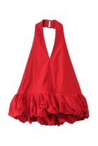 【プランク プロジェクト/PRANK PROJECT】のボリュームヘムホルターチュニック / Volume Hem Halter Tunic RED(レッド)|ID: prp329100004636047 ipo3291000000035061940