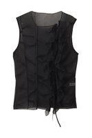 【プランク プロジェクト/PRANK PROJECT】のランダムタックシアータンク / Random Tuck Shear Tank 人気、トレンドファッション・服の通販 founy(ファニー) ファッション Fashion レディースファッション Fashion for Women トップス・カットソー Cut & Sew Tops キャミソール&ノースリーブ Camisoles & Sleeveless Tops シャツ・ブラウス・オフィスカジュアル Elegant Blouses & Button-Ups インナー Innerwear キャミソール Camisole, Spaghetti Strap Top タンク Tank Top, Sleeveless Top ノースリーブ Sleeveless, No-Sleeve メタル Metal, Metal Parts ランダム Random, Irregular 再入荷 Restock / Back in Stock |ID:prp329100004636048
