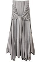 【プランク プロジェクト/PRANK PROJECT】のジャージータイスカート / Jersey Tie Skirt 人気、トレンドファッション・服の通販 founy(ファニー) ファッション Fashion レディースファッション Fashion for Women スカート Skirts ロングスカート Long Skirts / Maxi & Midi Skirts おすすめ Recommended / Our Picks セットアップ Set-Up, Coordinated Outfit リラックス Relax, Relaxed Fit ロング Long, Long-Length 再入荷 Restock / Back in Stock thumbnail GRY(グレー)|ID: prp329100004636050 ipo3291000000033394367