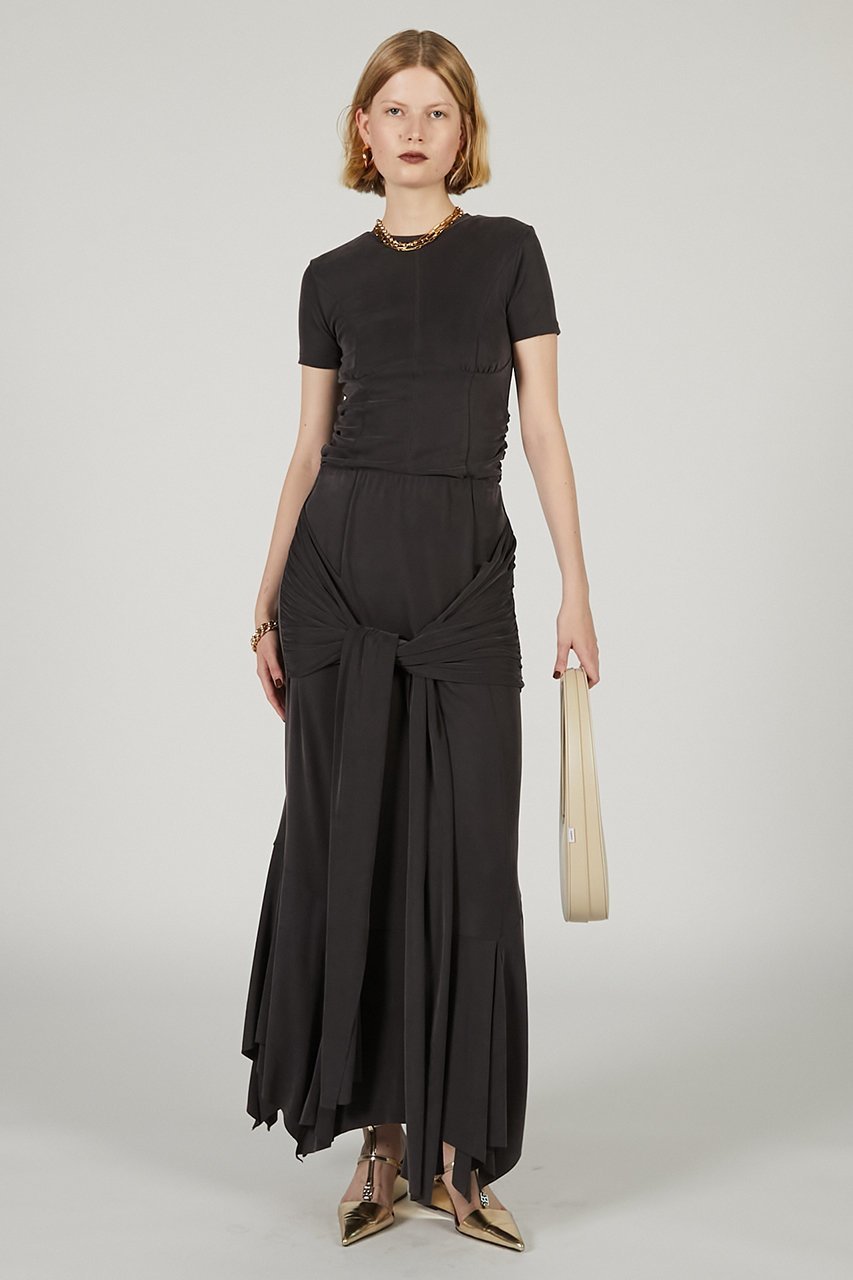 【プランク プロジェクト/PRANK PROJECT】のジャージータイスカート / Jersey Tie Skirt 人気、トレンドファッション・服の通販 founy(ファニー) 　ファッション　Fashion　レディースファッション　Fashion for Women　スカート　Skirts　ロングスカート　Long Skirts / Maxi & Midi Skirts　おすすめ　Recommended / Our Picks　セットアップ　Set-Up, Coordinated Outfit　リラックス　Relax, Relaxed Fit　ロング　Long, Long-Length　再入荷　Restock / Back in Stock　other-7|ID: prp329100004636050 ipo3291000000033394374