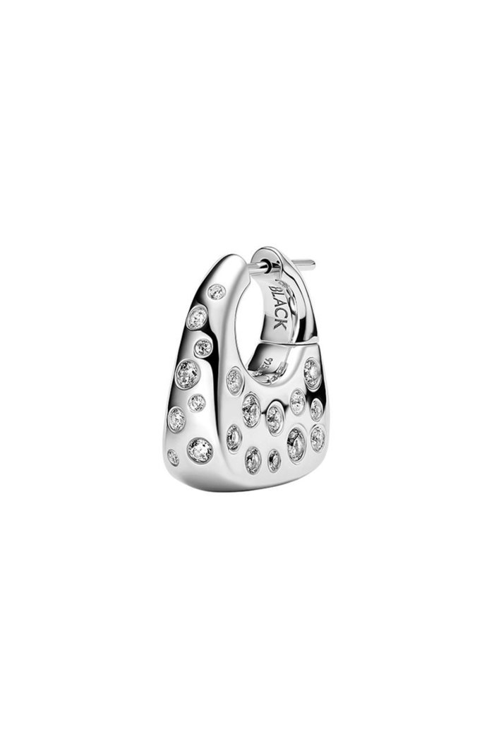 【マリア ブラック/MARIA BLACK】のTote Flash ピアス(片耳用) インテリア・キッズ・メンズ・レディースファッション・服の通販 founy(ファニー) https://founy.com/ ファッション Fashion レディースファッション Fashion for Women バッグ Bags ジュエリー Jewelry ファッションリング Fashion Rings イヤリング・フープ・ドロップタイプ Hoop, Drop & Clip Earrings イヤリング Earrings エレガント 上品 Elegant コレクション Collection, Seasonal Line シルバー Silver, Metallic Silver 台形 A-Line, Trapezoid Shape 片耳 One-Ear, Single Earring 軽量 Lightweight, Ultra Light |ID: prp329100004636632 ipo3291000000035759269