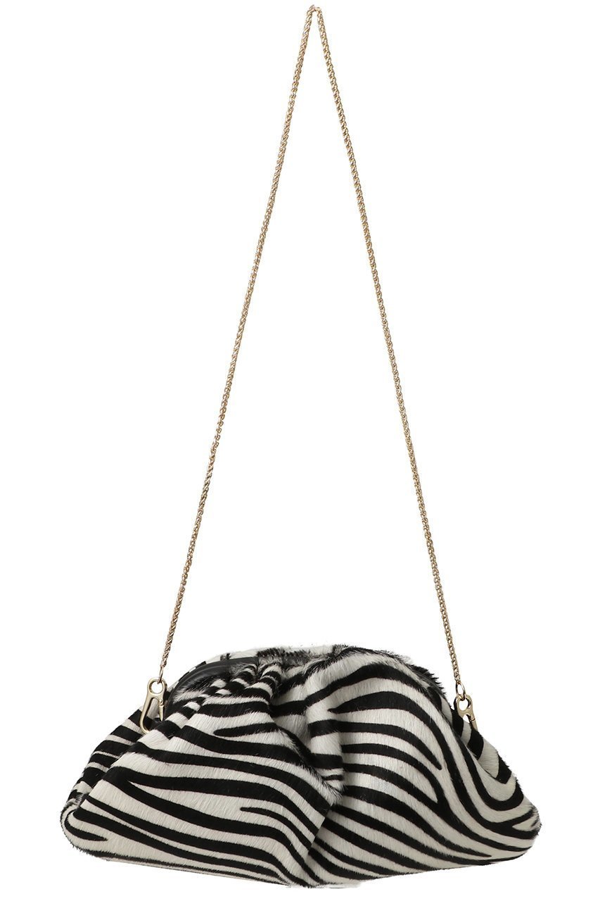 【ウィムガゼット/Whim Gazette】の【INNUE】ZebraチェーンクラッチBAG 人気、トレンドファッション・服の通販 founy(ファニー) 　ファッション　Fashion　レディースファッション　Fashion for Women　バッグ　Bags　2025年　2025　2025-2026秋冬・A/W　Autumn/Winter 2025–26 AW25–26　おすすめ　Recommended / Our Picks　クラッチ　Clutch, Clutch Bag　コンパクト　Compact, Small Size　チェーン　Chain, Chain Strap　フォルム　Silhouette, Form　A/W・秋冬　Autumn/Winter　other-3|ID: prp329100004636640 ipo3291000000033406964