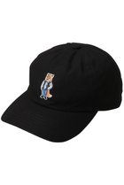 【メゾン キツネ/MAISON KITSUNE】のDRESSED FOX キャップ ブラック|ID:prp329100004636643