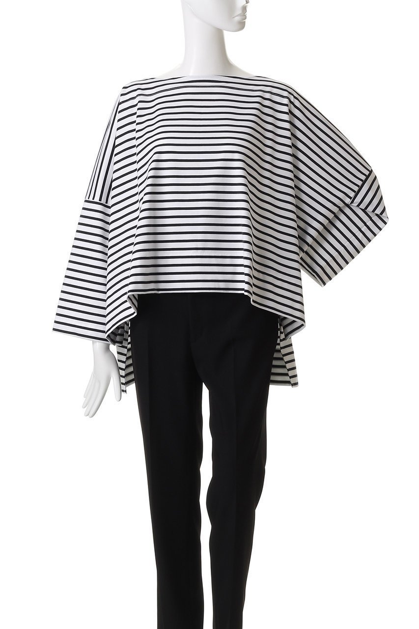 【プルミエ アロンディスモン/1er Arrondissement】の【別注】【COGTHEBIGSMOKE】“ANNA TOP”ボーダートップス 人気、トレンドファッション・服の通販 founy(ファニー) ファッション Fashion レディースファッション Fashion for Women トップス・カットソー Cut & Sew Tops シャツ・ブラウス・オフィスカジュアル Elegant Blouses & Button-Ups ロングTシャツ・Tシャツ Longline T-Shirts & Tees カットソー・ベーシックTシャツ Cut-and-Sewn Tops / Stretch Tees & Basics コレクション Collection, Seasonal Line スリーブ Sleeve, Long Sleeve / Short Sleeve トレンド Trend, Trending Now 長袖 Long Sleeve, Full Sleeve ボーダー Border, Stripe 別注 Limited Edition, Custom Order リアル Real, Realistic ロング Long, Long-Length other-2|ID: prp329100004636644 ipo3291000000035759295