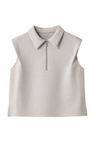 【アルアバイル/allureville】のハーフZIP プルオーバー 人気、トレンドファッション・服の通販 founy(ファニー) ファッション Fashion レディースファッション Fashion for Women トップス・カットソー Cut & Sew Tops シャツ・ブラウス・オフィスカジュアル Elegant Blouses & Button-Ups ロングTシャツ・Tシャツ Longline T-Shirts & Tees カジュアルプルオーバー・ニットトップス Pullovers & Knit Tops / Casual Pullovers カットソー・ベーシックTシャツ Cut-and-Sewn Tops / Stretch Tees & Basics 2025年 2025 2025-2026秋冬・A/W Autumn/Winter 2025–26 AW25–26 インナー Innerwear ショート Short, Short Length シンプル Simple, Minimal ジップ Zip, Zipper スリーブ Sleeve, Long Sleeve / Short Sleeve ノースリーブ Sleeveless, No-Sleeve ハーフ Half, Half-Length エレガント 上品 Elegant A/W・秋冬 Autumn/Winter |ID:prp329100004636647