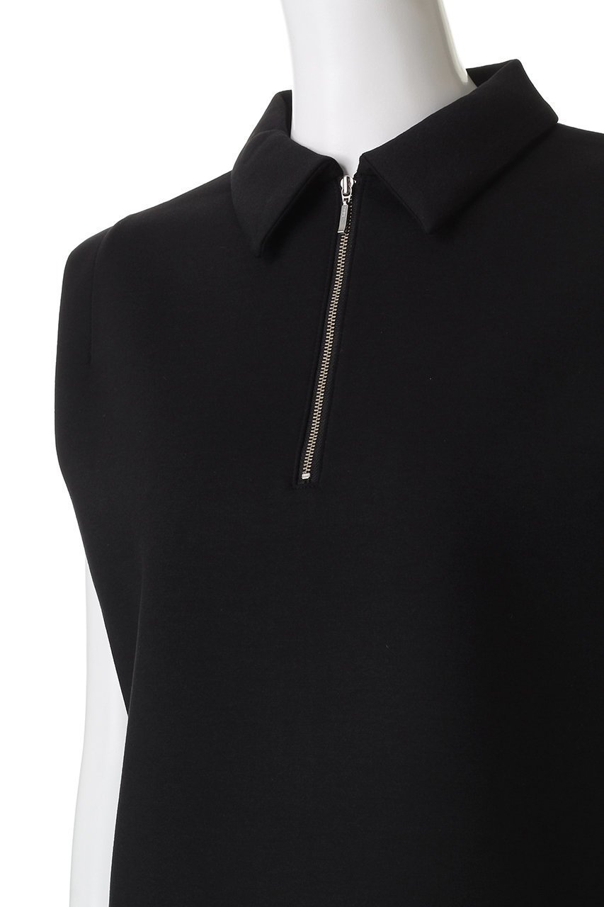【アルアバイル/allureville】のハーフZIP プルオーバー 人気、トレンドファッション・服の通販 founy(ファニー) 　ファッション　Fashion　レディースファッション　Fashion for Women　トップス・カットソー　Cut & Sew Tops　シャツ・ブラウス・オフィスカジュアル　Elegant Blouses & Button-Ups　ロングTシャツ・Tシャツ　Longline T-Shirts & Tees　カジュアルプルオーバー・ニットトップス　Pullovers & Knit Tops / Casual Pullovers　カットソー・ベーシックTシャツ　Cut-and-Sewn Tops / Stretch Tees & Basics　2025年　2025　2025-2026秋冬・A/W　Autumn/Winter 2025–26 AW25–26　インナー　Innerwear　ショート　Short, Short Length　シンプル　Simple, Minimal　ジップ　Zip, Zipper　スリーブ　Sleeve, Long Sleeve / Short Sleeve　ノースリーブ　Sleeveless, No-Sleeve　ハーフ　Half, Half-Length　エレガント 上品　Elegant　A/W・秋冬　Autumn/Winter　other-5|ID: prp329100004636647 ipo3291000000033407010