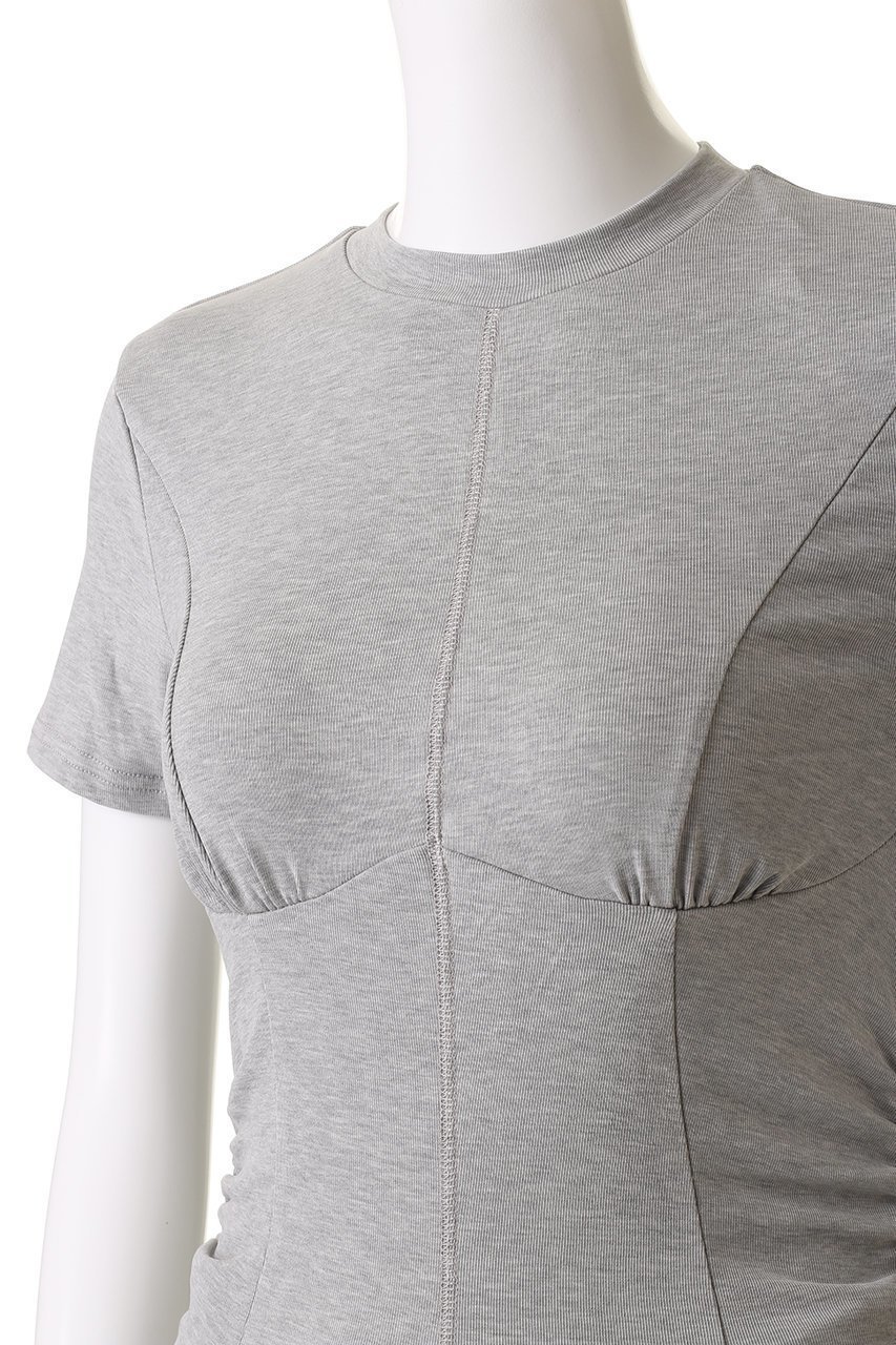 【プランク プロジェクト/PRANK PROJECT】のトルソーTEE / Torso TEE 人気、トレンドファッション・服の通販 founy(ファニー) 　ファッション　Fashion　レディースファッション　Fashion for Women　トップス・カットソー　Cut & Sew Tops　シャツ・ブラウス・オフィスカジュアル　Elegant Blouses & Button-Ups　ロングTシャツ・Tシャツ　Longline T-Shirts & Tees　カットソー・ベーシックTシャツ　Cut-and-Sewn Tops / Stretch Tees & Basics　インナー　Innerwear　ギャザー　Gathered, Ruffled　コンパクト　Compact, Small Size　ショート　Short, Short Length　シンプル　Simple, Minimal　スリーブ　Sleeve, Long Sleeve / Short Sleeve　ドレープ　Drape, Draping Fabric　other-5|ID: prp329100004636648 ipo3291000000036067514