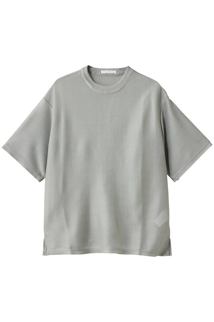 【カナコ サカイ/KANAKO SAKAI】のMETALLIC ジャージー Tシャツ インテリア・キッズ・メンズ・レディースファッション・服の通販 founy(ファニー) https://founy.com/ ファッション Fashion レディースファッション Fashion for Women トップス・カットソー Cut & Sew Tops シャツ・ブラウス・オフィスカジュアル Elegant Blouses & Button-Ups ロングTシャツ・Tシャツ Longline T-Shirts & Tees カットソー・ベーシックTシャツ Cut-and-Sewn Tops / Stretch Tees & Basics シアー Sheer, See-Through シャイニー Shiny, Glossy Finish ショート Short, Short Length スリット Slit, Slit Detail スリーブ Sleeve, Long Sleeve / Short Sleeve 秋 Autumn |ID: prp329100004636650 ipo3291000000035615972